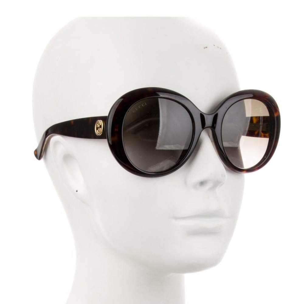 Vintage Gucci Tortoise Oversized Sunglasses